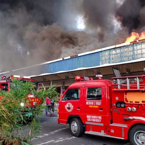 Update: Fire sweeps through Cubao bus terminal, roof .